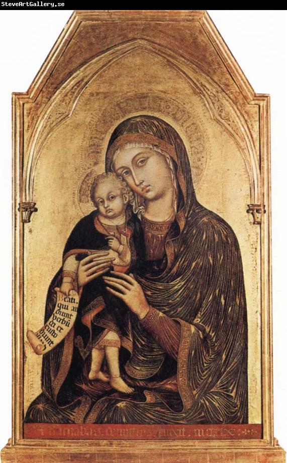 Barnaba Da Modena Madonna and Child